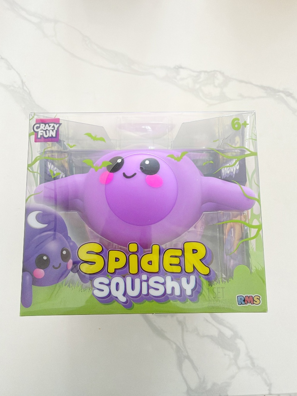 RMS Viral Purple Spider 🕷️ Squishy Halloween NEW Rare